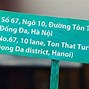 Đọc Địa Chỉ Bằng Tiếng Anh