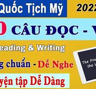 Đọc Viết Thi Quốc Tịch Mỹ 2022 Vietlish Language