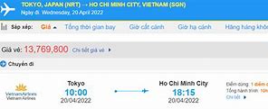 Giá Vé 1 Chiều Từ Nhật Về Việt Nam