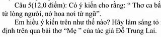 Thơ Xuất Phát Từ Lòng Người Nở Hoa Nơi Từ Ngữ